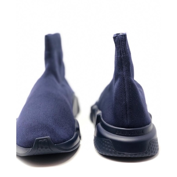 ❗️SOLD❗️Balenciaga speed sneakers navy - Picture 4 of 6